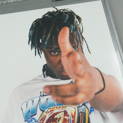 Juice WRLD - Signed 8x10 Photo "999" Inscription [BECKETT ENCAPSULATED]