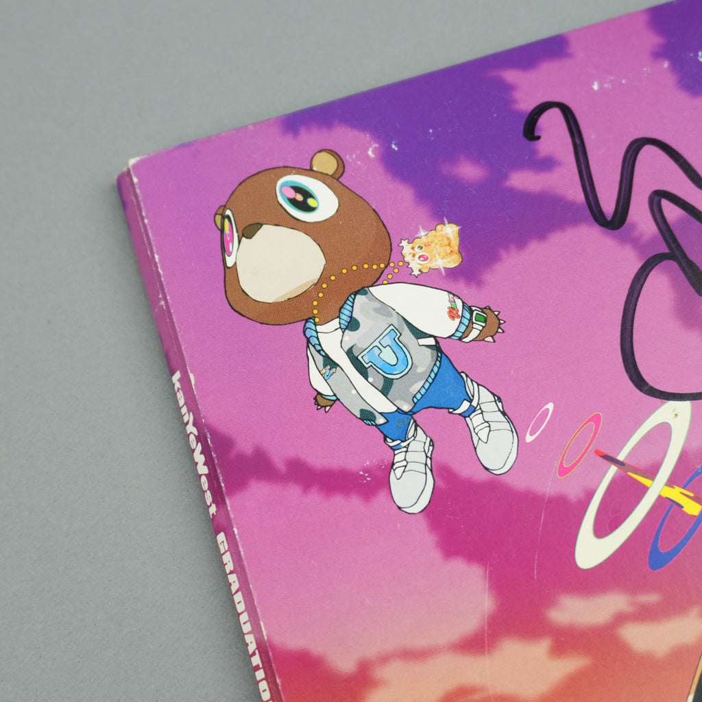 Kanye West - Signed "Graduation" CD + Bear Drawing [BECKETT]