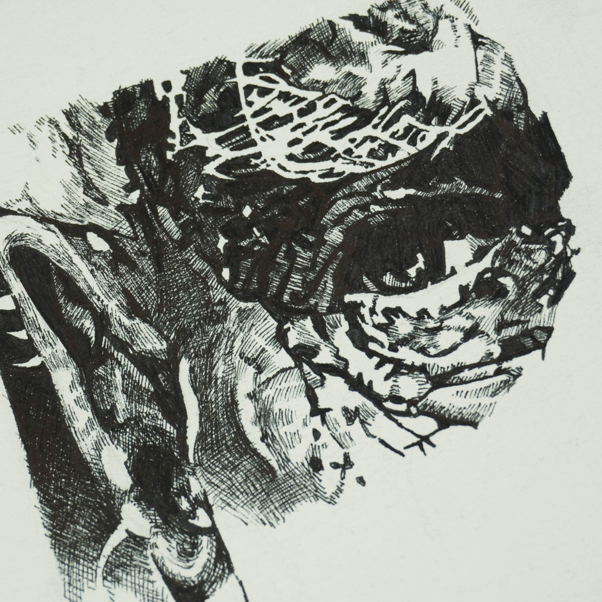 Kanye West - Original "The Eye" Ink Artwork