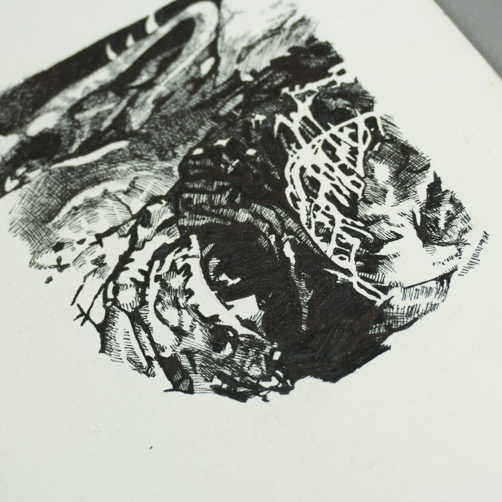 Kanye West - Original "The Eye" Ink Artwork