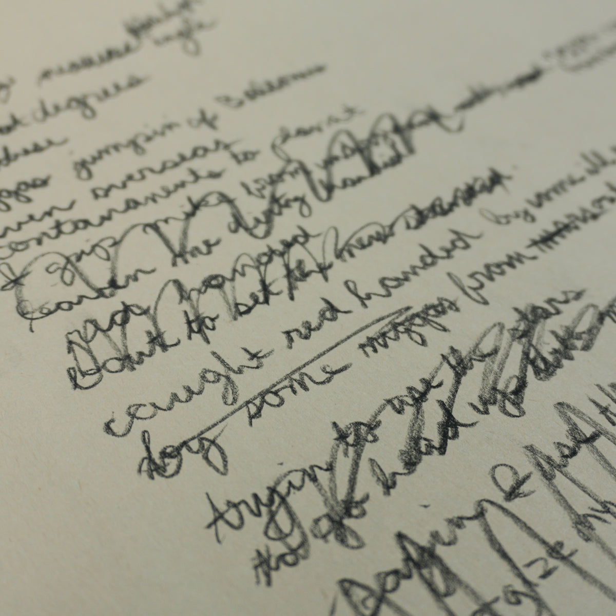 Kanye West - Handwritten "Ill Psycho Scientist" Large Lyric Sheet [JSA]