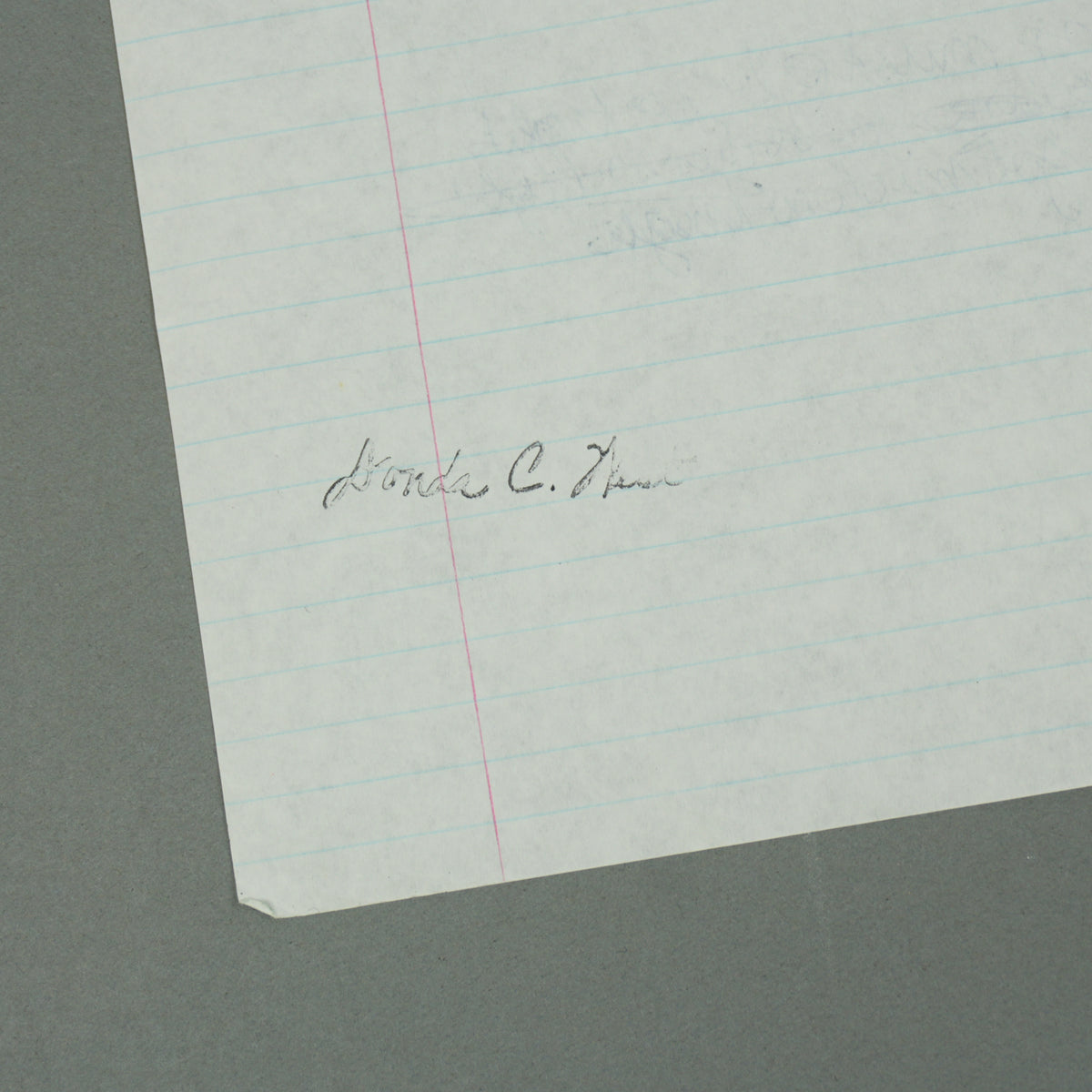 Kanye West - Handwritten "Kanye Keep It Real" Lyric Sheet [JSA]