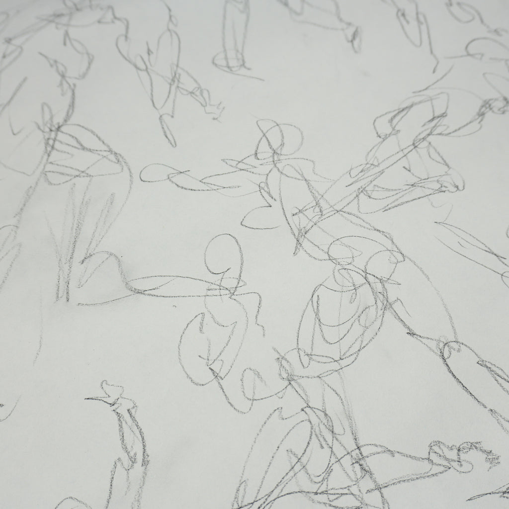 Kanye West - Original 18"x24" Gesture Studies Artwork