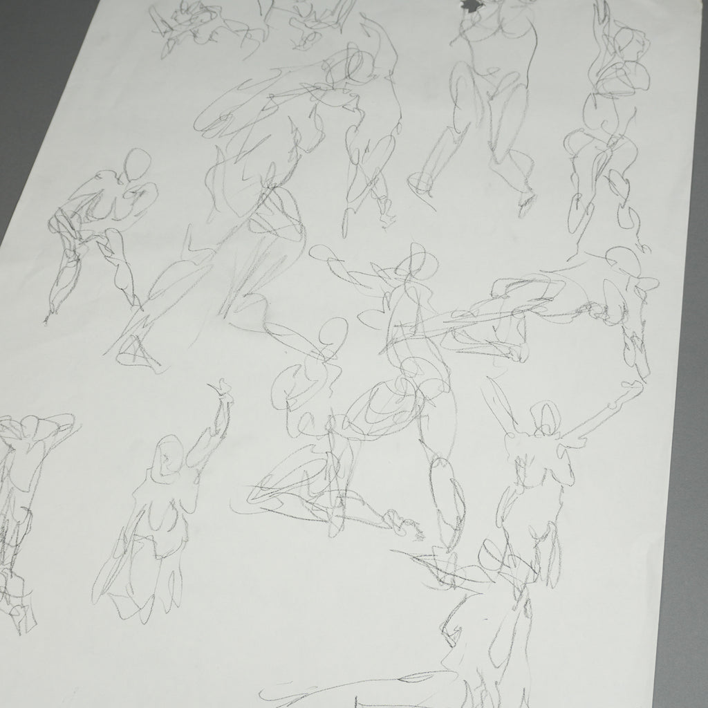 Kanye West - Original 18"x24" Gesture Studies Artwork
