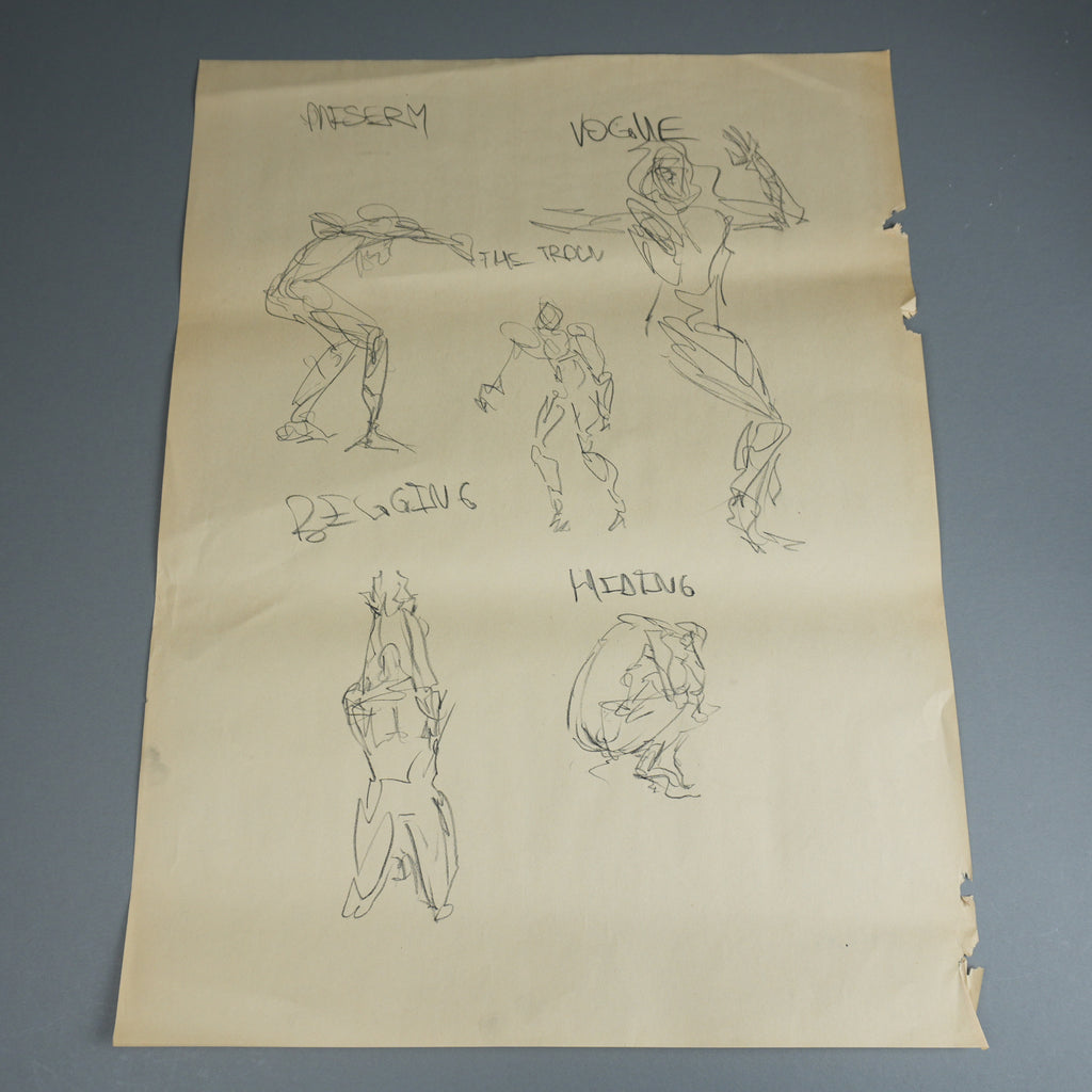 Kanye West - Original 18"x24" “Movement Studies” Artwork
