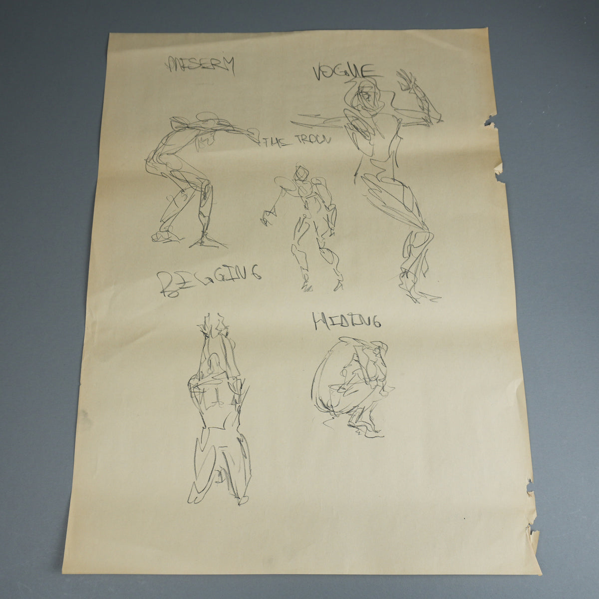 Kanye West - Original 18"x24" “Movement Studies” Artwork