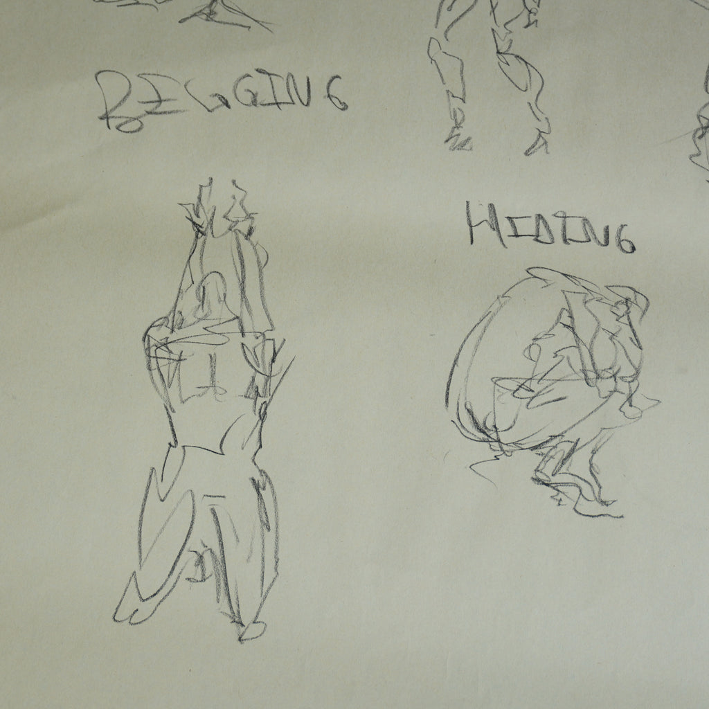 Kanye West - Original 18"x24" “Movement Studies” Artwork