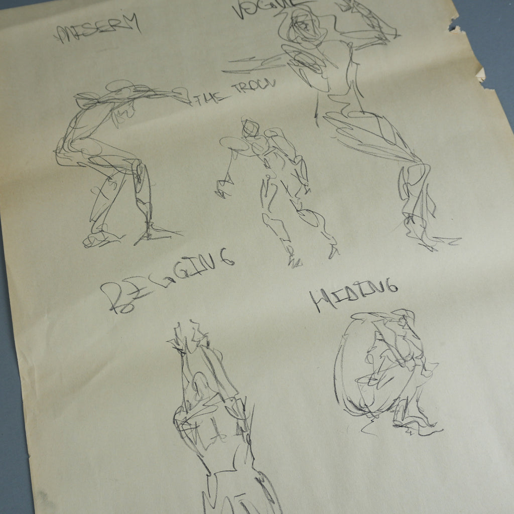 Kanye West - Original 18"x24" “Movement Studies” Artwork