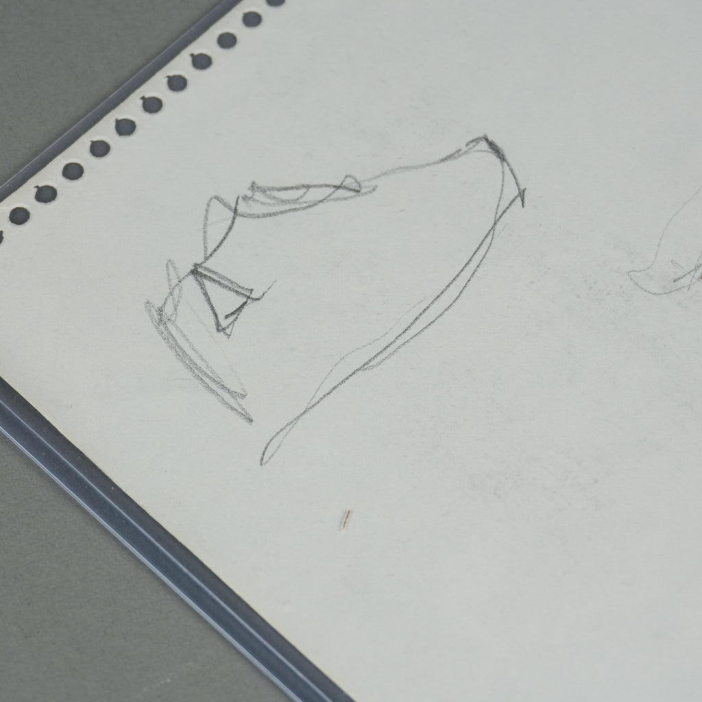 Kanye West - Original 8.5"x11" Art Studies Homework Sheet