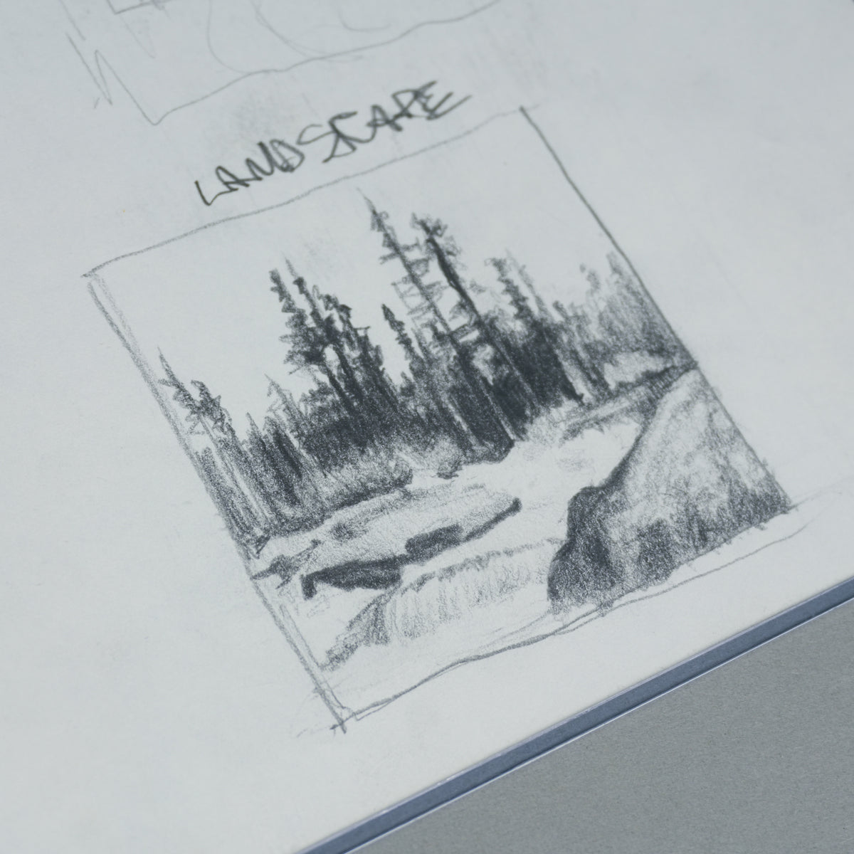 Kanye West - Original 8.5"x11" Art Studies Homework Sheet