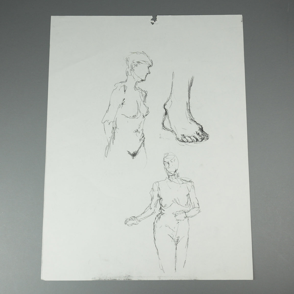 Kanye West - Original 18"x24" Figure & Anatomy Study Artwork