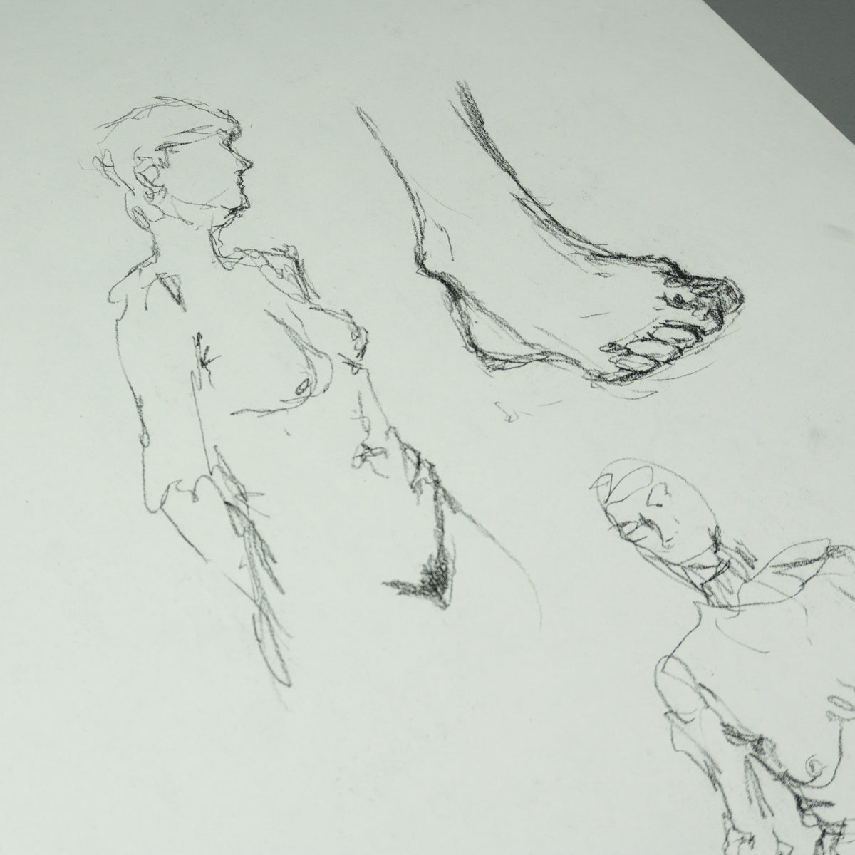 Kanye West - Original 18"x24" Figure & Anatomy Study Artwork