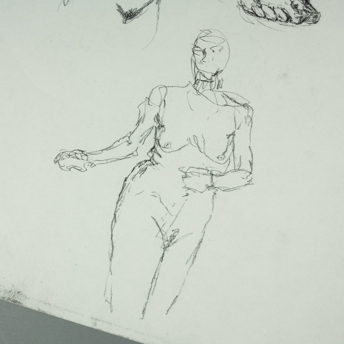 Kanye West - Original 18"x24" Figure & Anatomy Study Artwork