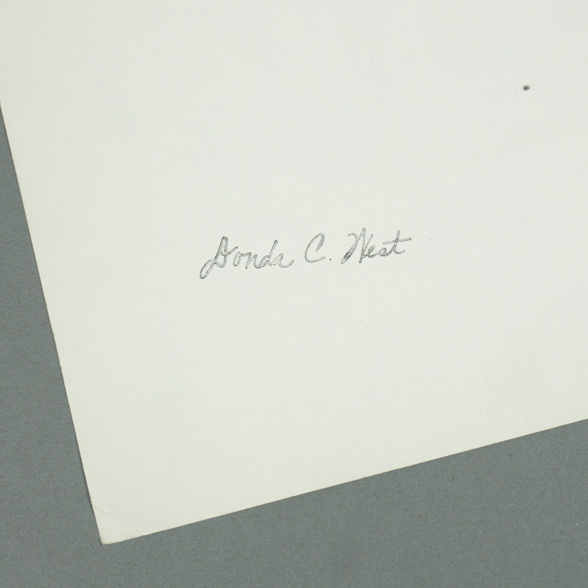 Kanye West - Original 9"x12" Facial & Landscape Art Studies Handwritten Sheet [JSA]